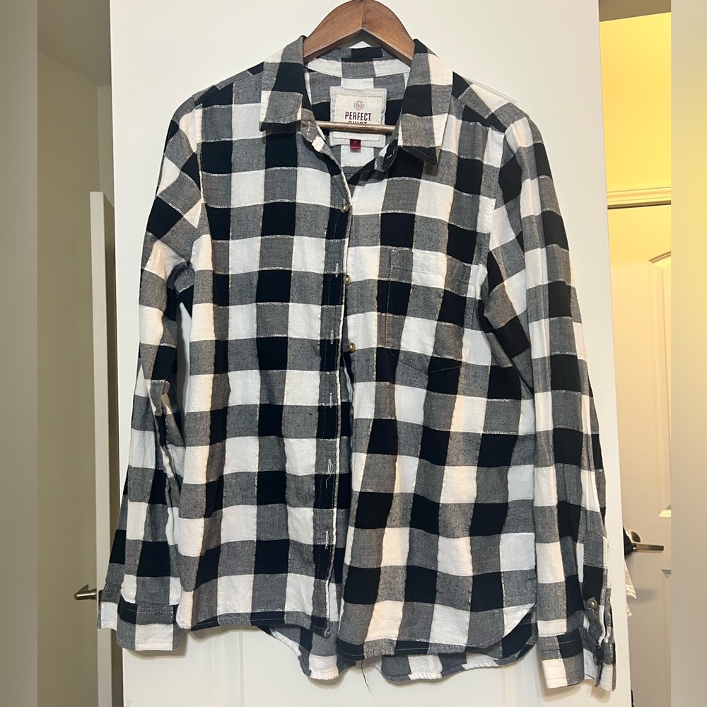 Relaxed fit flannel